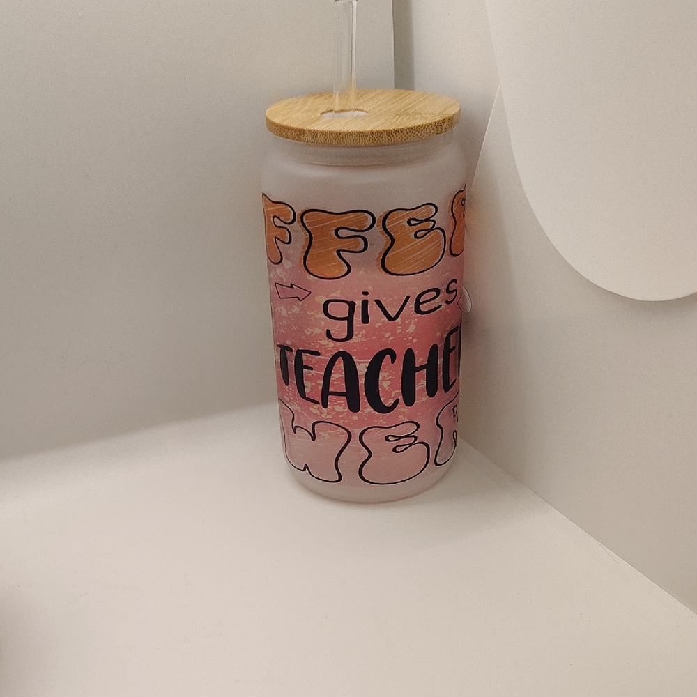 Pink Insulated 16oz Tumbler with Bamboo Lid